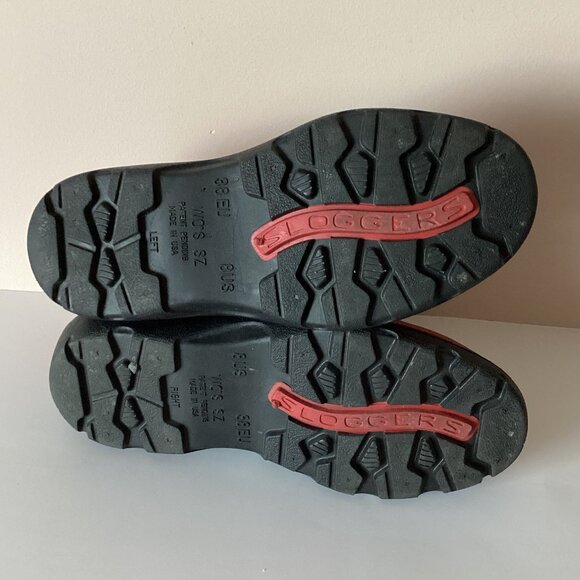 Sloggers Women's Red Waterproof Rain Winter Ankle Boots Size US 8 - Picture 9 of 12